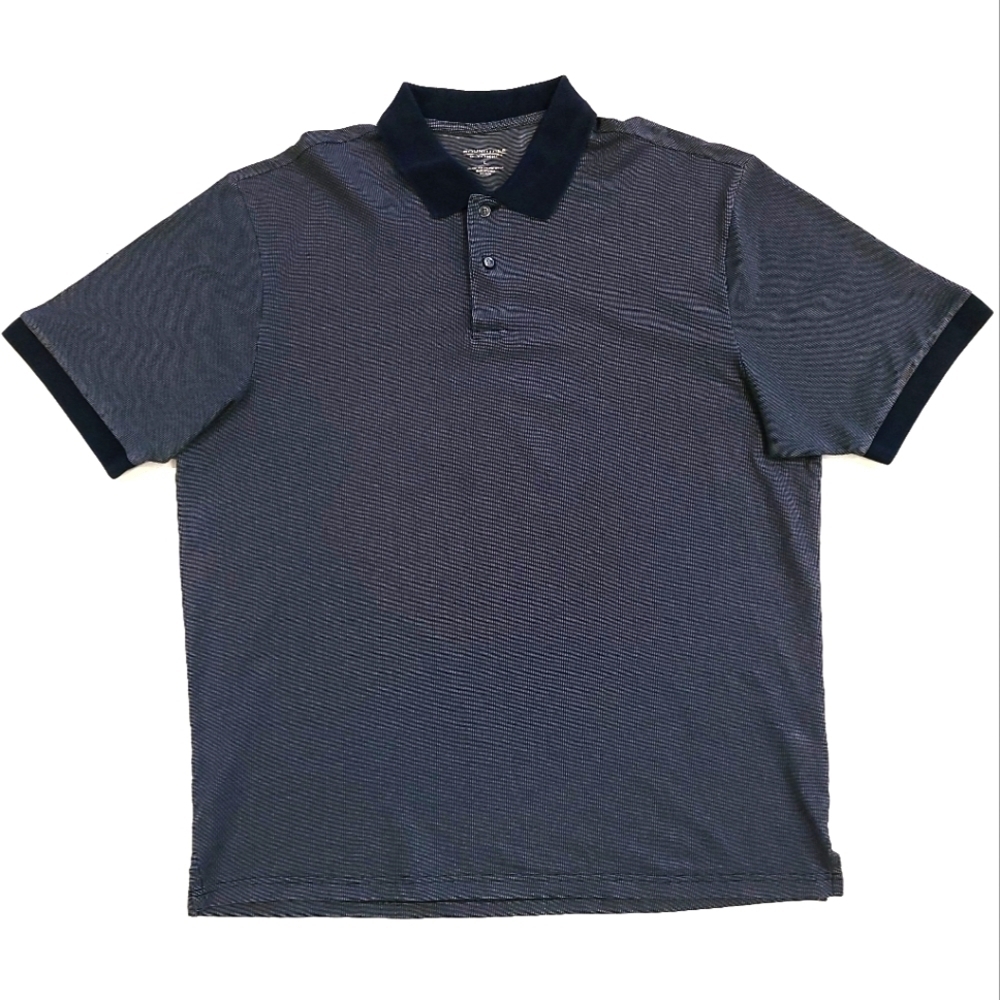 3/$20 Roundtree & Yorke Blue Polo Shirt